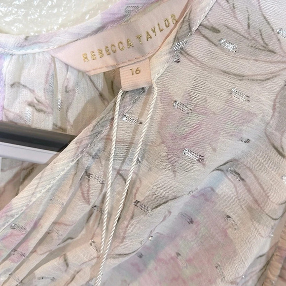 Rebecca Taylor Sleeveless Zadie Smock Dress16 - Picture 7 of 12